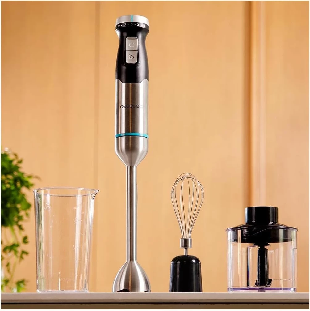 Blender dore Cecotec Power Pulsar Cream&Crush, 2300W, 9 shpejtësi, i zi