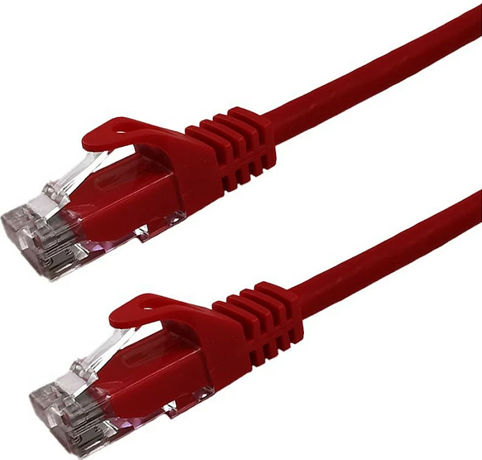 Kabllo rrjeti GRAFENTHAL Patch Cable Cat6a, RJ-45, 0.25 m, e kuqe