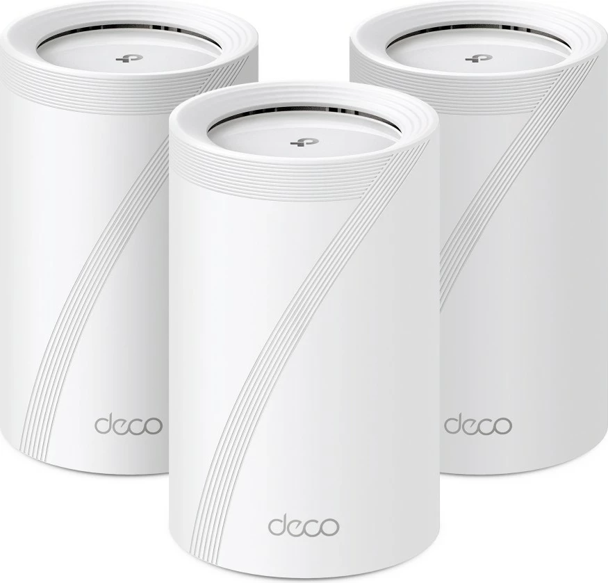 Router mesh TP-LINK Deco BE65, Wi-Fi 7, 3 copë, Bardhë