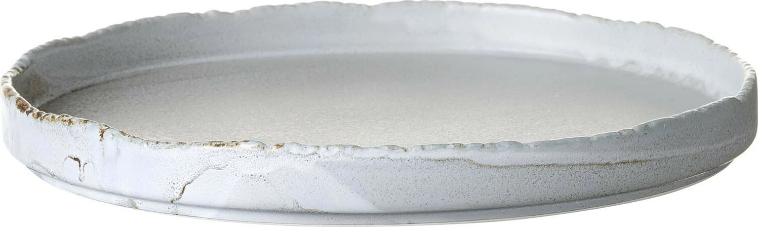 Pjatë e sheshtë Fine Dine Stark Ø210mm, gri, set 3 copë