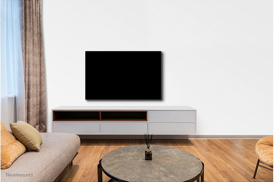 Mbajtës muri për TV Newstar WL30S-850BL14, fiks, 32-75 inç, çelik, i zi