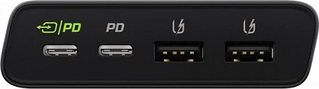 Powerbank Green Cell PowerPlay Ultra, 26800mAh, 128W, 2xUSB-A, 2xUSB-C PD, i zi