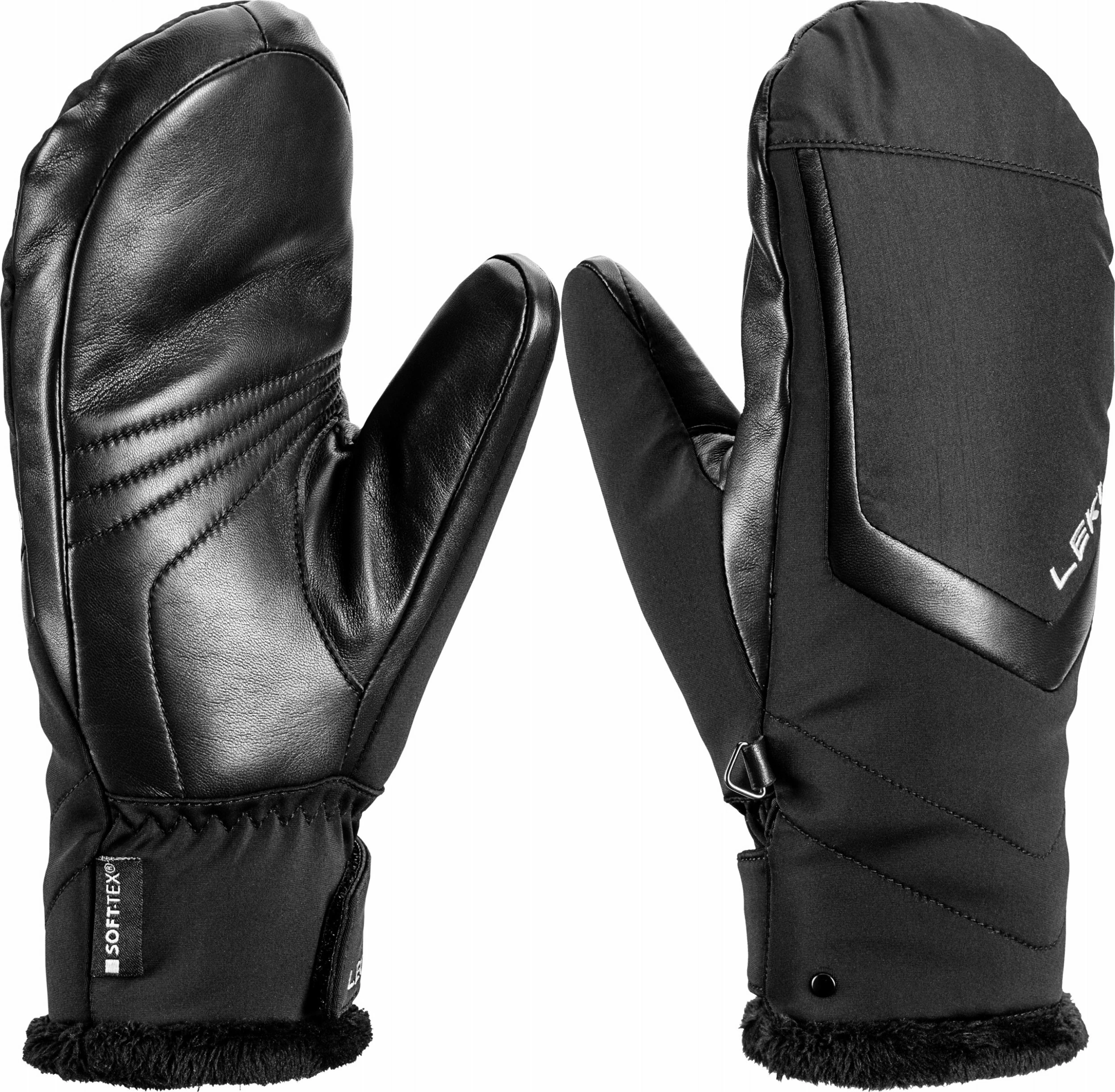 Dorëza ski Leki Stella Women Mitt 7, për femra, të zeza