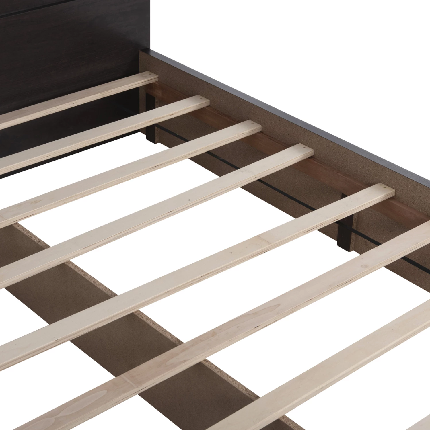 Krevat CAPRI FH312.11 me 2 sirtarë melamine, ngjyrë wenge, për dyshek 150x200 cm