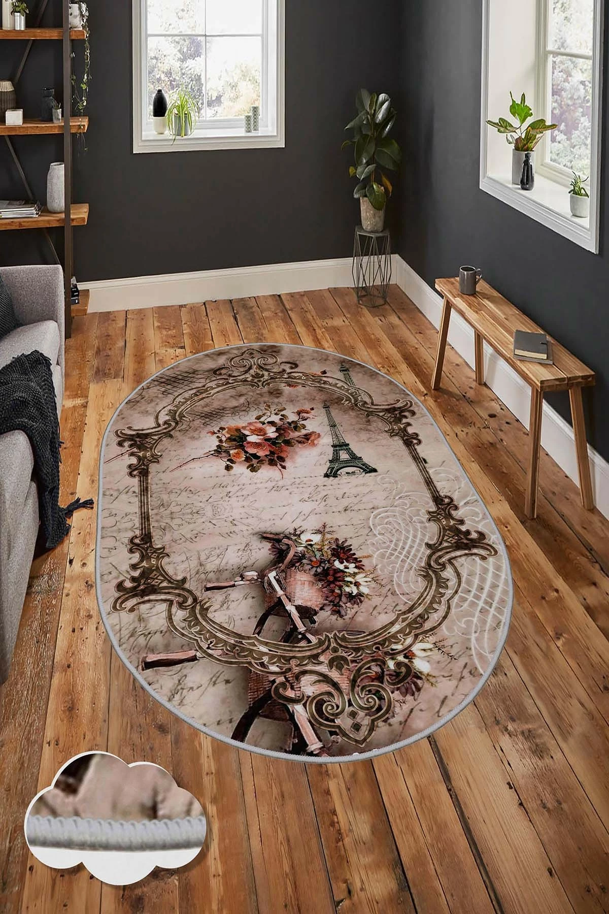 Qilim (60x100) Conceptum Hypnose, Hmnt920, shumëngjyrësh