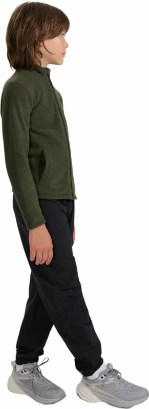 Xhemper fleece për djem 4F, khaki [Madhësia: 134]
