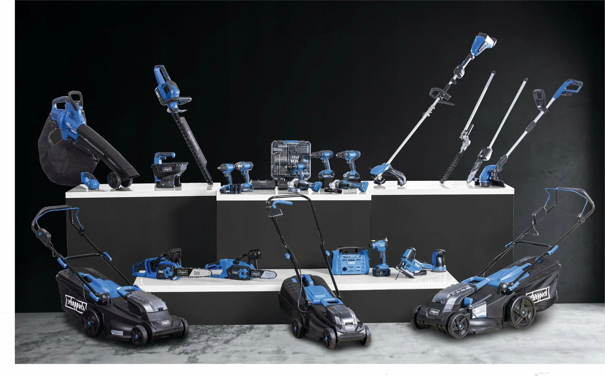 Bateri Scheppach SBP4.0 20 V IXES, 4 Ah Li-ion, zezë/kaltër