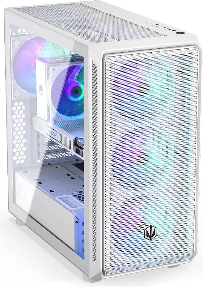 Kasë Endorfy Arx 700 ARGB, Tempered Glass, ATX/micro ATX, USB-C, e bardhë