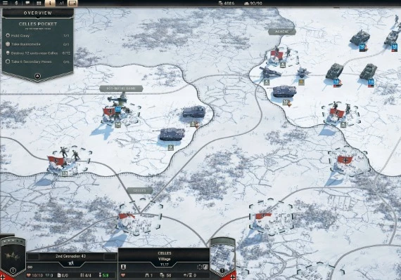 Panzer Corps 2: Frontlines - Bulge DLC EN/DE/FR/PL/PT/RU/ZH/ES Global