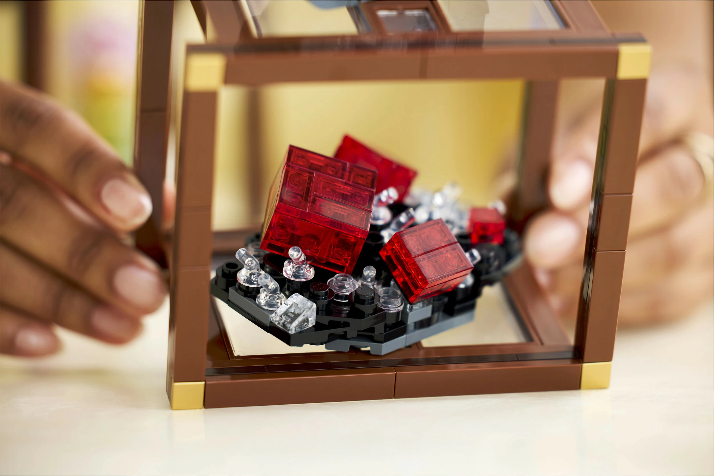 Set LEGO Ideas Mineral Collection 21362, 880 copë, 18+, shumëngjyrësh