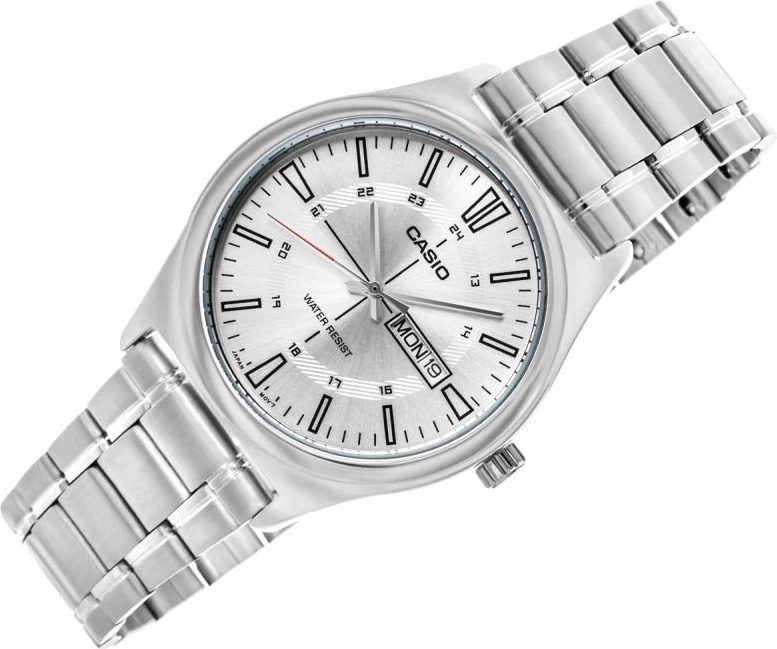 Orë dore për meshkuj CASIO, argjend