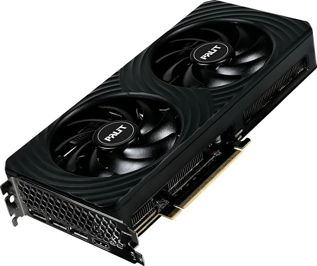 Kartelë grafike Palit RTX 5060 Dual OC 8GB GDDR7 e zezë