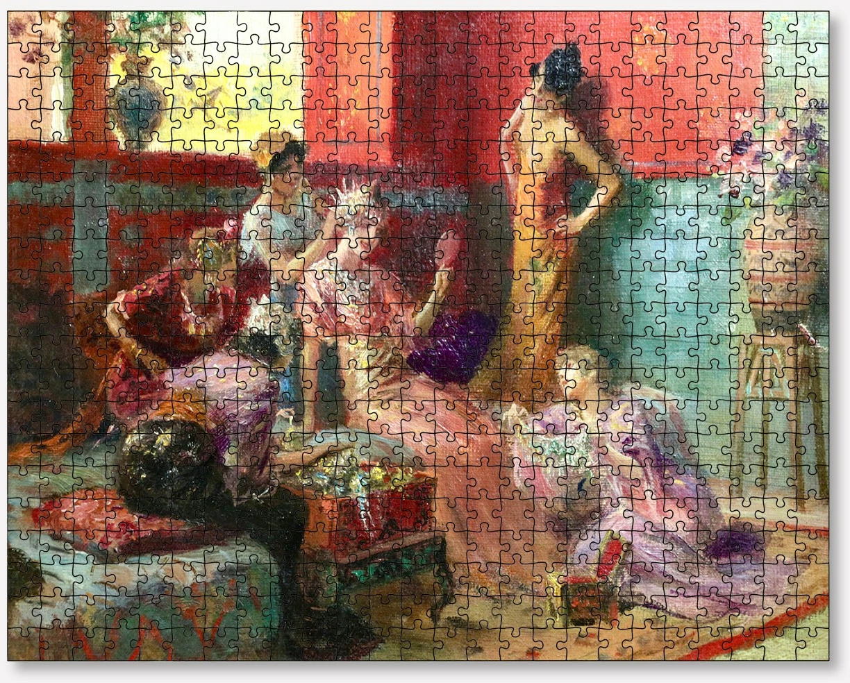 Puzzle 500 copë, Evila Originals, shumëngjyrësh, PZL_020_500