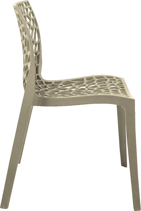 Karrige e grumbullueshme, ngjyrë kapuçino, 50x57x81cm