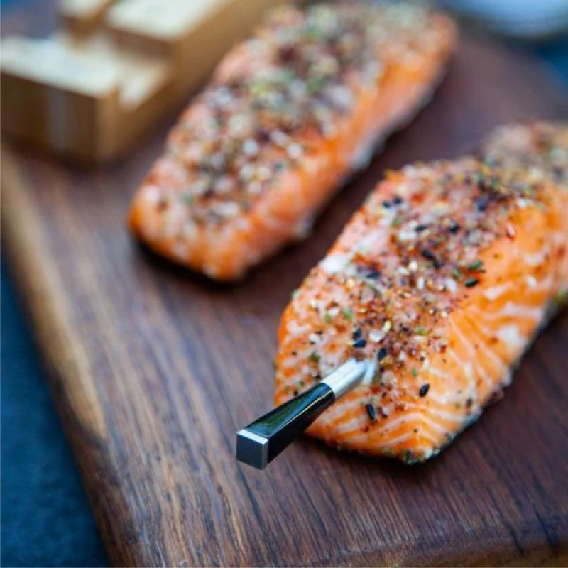 Termometër mishi me Bluetooth, Apption Labs Meater Plus RT3-MT-MP01, rreze 50 m, sondë pa tela, me aplikacion, Black