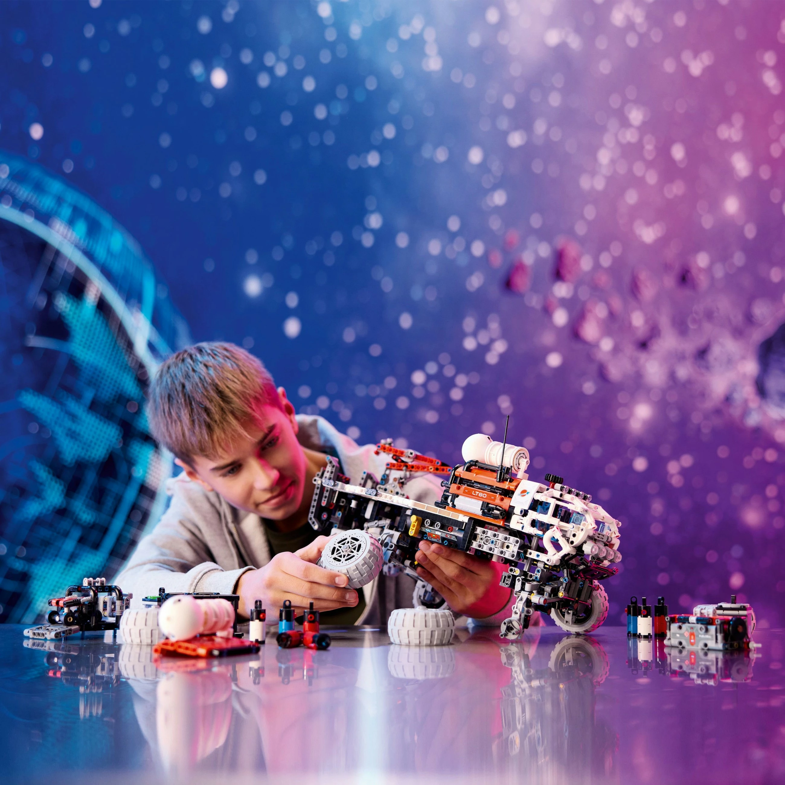 Set ndërtimi LEGO Mars Crew Exploration Rover, 11 vjeç+, 1599 pjesë, shumëngjyrësh