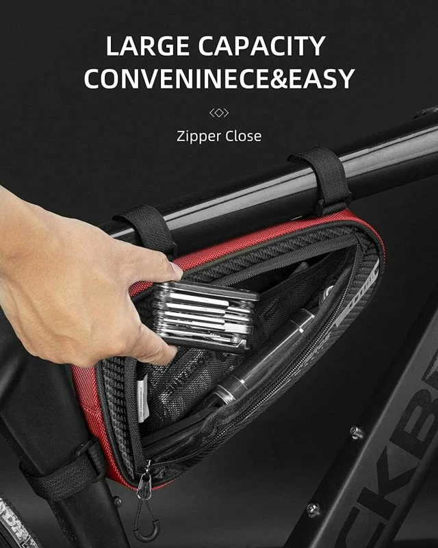 Çantë kornize për biçikletë Rockbros, e kuqe