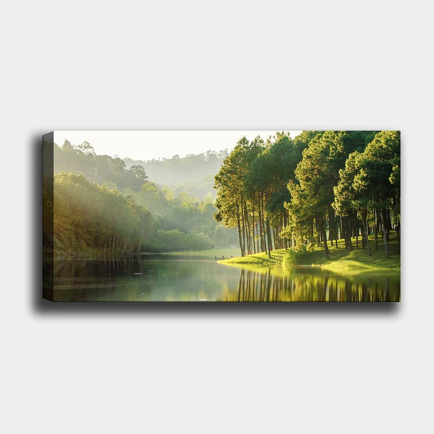 Pikturë dekorative në kanavacë, shumëngjyrëshe, YTY248468953_50120, 50x120cm