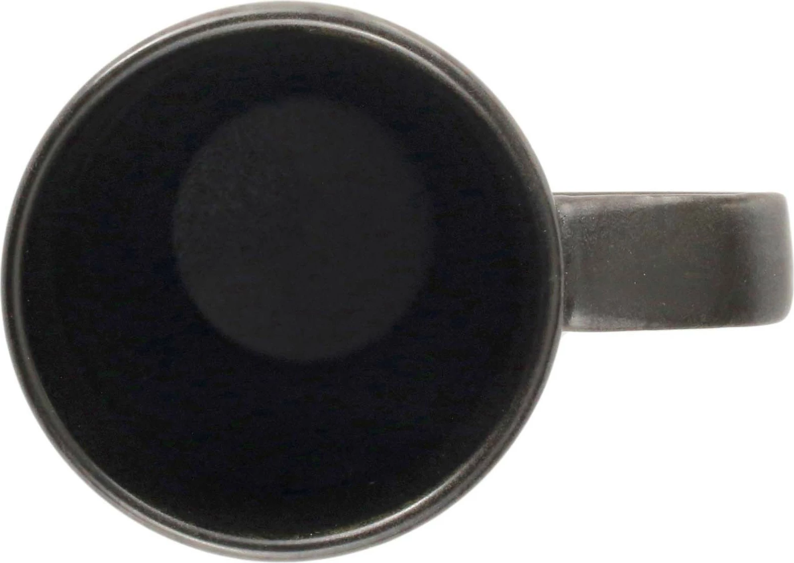 Mug Porland Ironstone 295 ml, stoneware, zi, set 6 copë