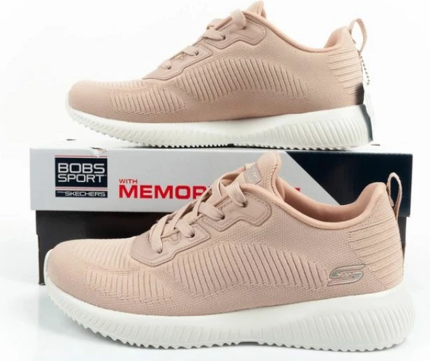 Atlete për femra Skechers, ngjyrë krem