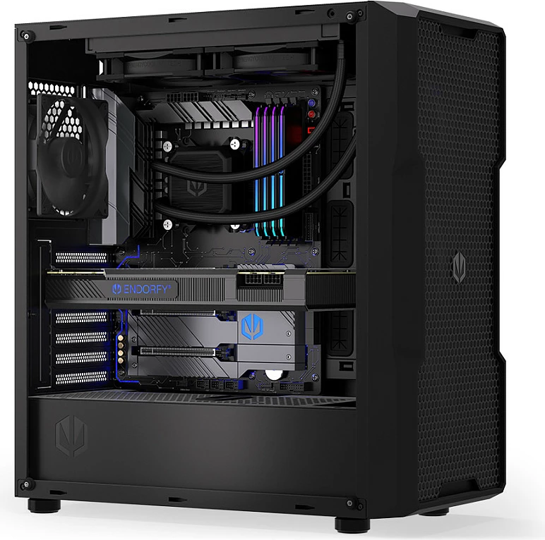 Ftohës uji AIO Endorfy Navis F240, 240mm, 2x120mm PWM, i zi