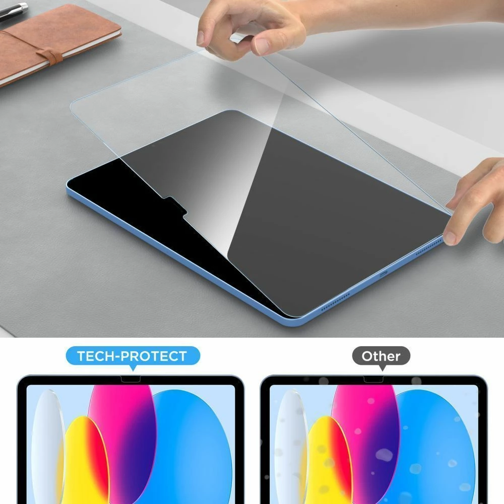 Xham mbrojtës Tech-Protect Glass Fit+ për Lenovo Tab Plus 12.1 TB-361, 0.3mm, 9H, 2 copë