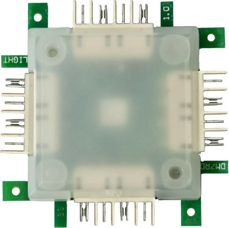 Dritë RGB LED ALLNET BrickRknowledge, 10 copë, transparente