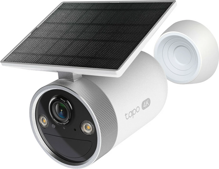 Kamerë sigurie TP-Link Tapo C465, 4K UHD, Wi‑Fi, me panel solar, microSD deri 512GB, e jashtme, e bardhë