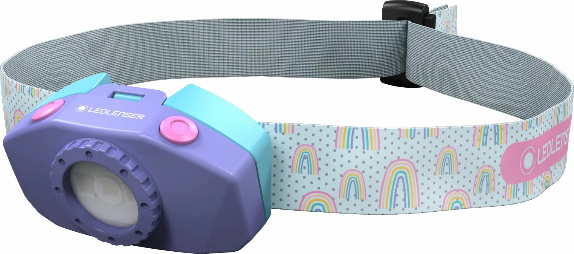 Llambë koke për fëmijë Ledlenser Kidled2 40 lm, 9 m, 1xAAA, IPX4, vjollcë
