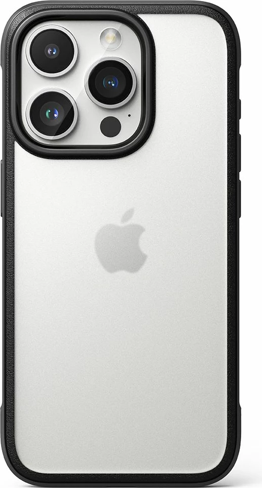 Mbështjellës Ringke Fusion Bold për iPhone 15 Pro Max, Transparent/Matte Black