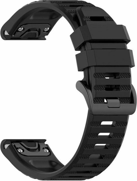 Rrip silikoni Fixed Garmin QuickFit 26mm, i zi