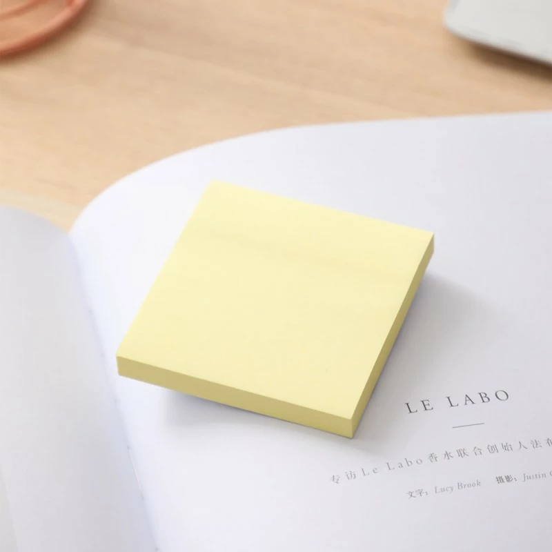 Deli Postit 75X75 100Fl Verdhe Qelet 1/12 A00353