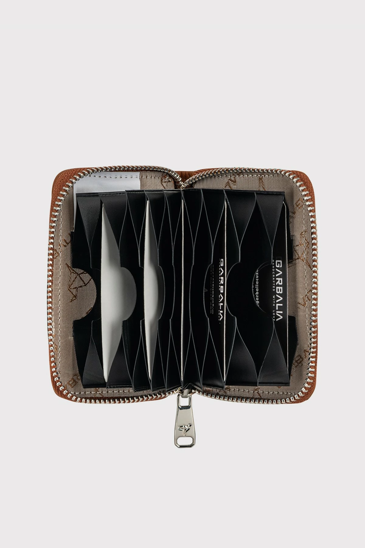 Mbajtës kartelash Zoozie Bags, Clovis, ngjyrë tan