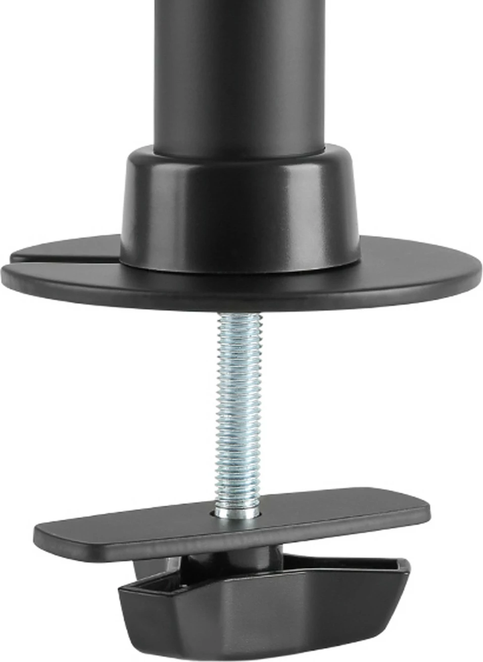 Mbajtës monitorësh Digitus Universal Triple, për 3 monitorë, VESA 100x100 mm, rregullim lartësie, i zi