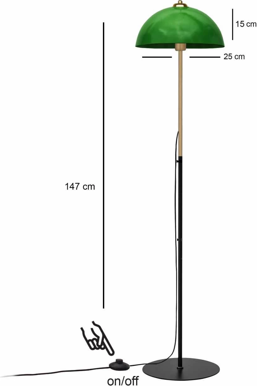 Llambë dyshemeje Opviq, ngjyrë e gjelbër, 241837