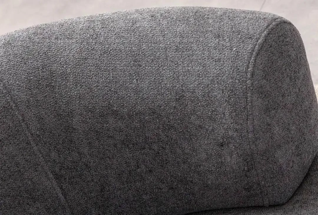 Divan treshe Atelier del Sofa, Roma, ngjyrë gri e errët