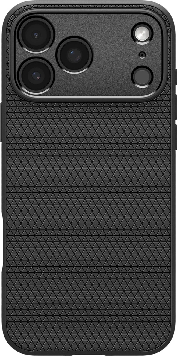 Mbështjellës Spigen Liquid Air për iPhone 17 Pro, Matte Black