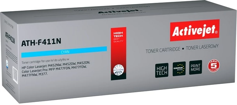 Toner zëvendësues Activejet ATH-F411N për printerët HP, 2300 faqe, i kaltër