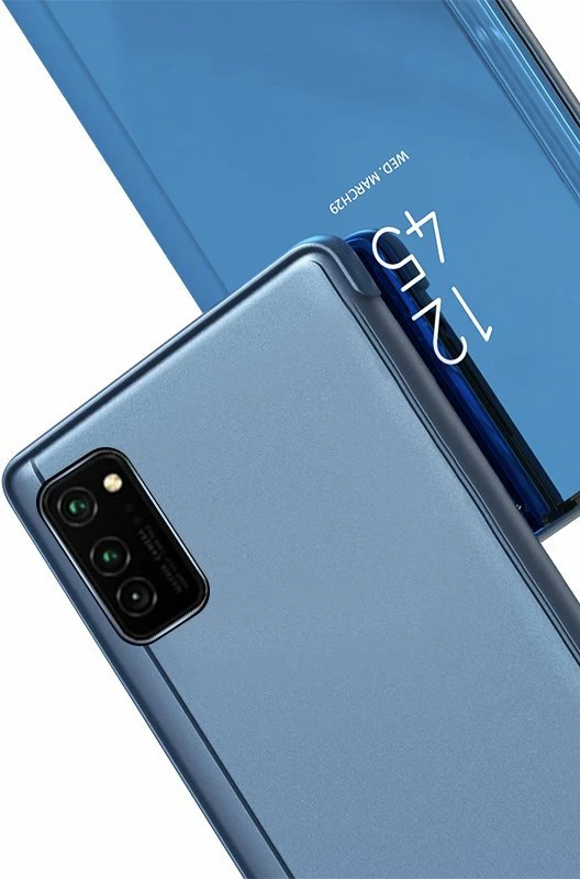 Mbështjellës Hurtel Clear View Case për Samsung Galaxy A72 4G, Kaltër