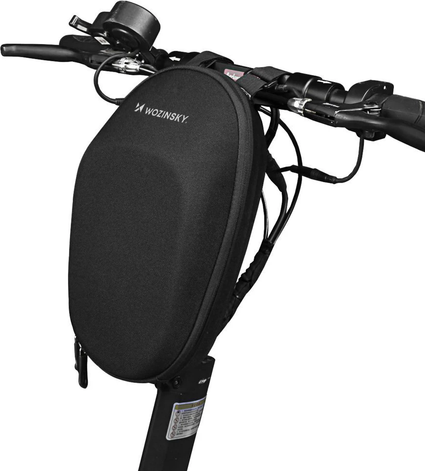 Çantë timoni për trotinet Wozinsky WSB1BK, 4L, e zezë
