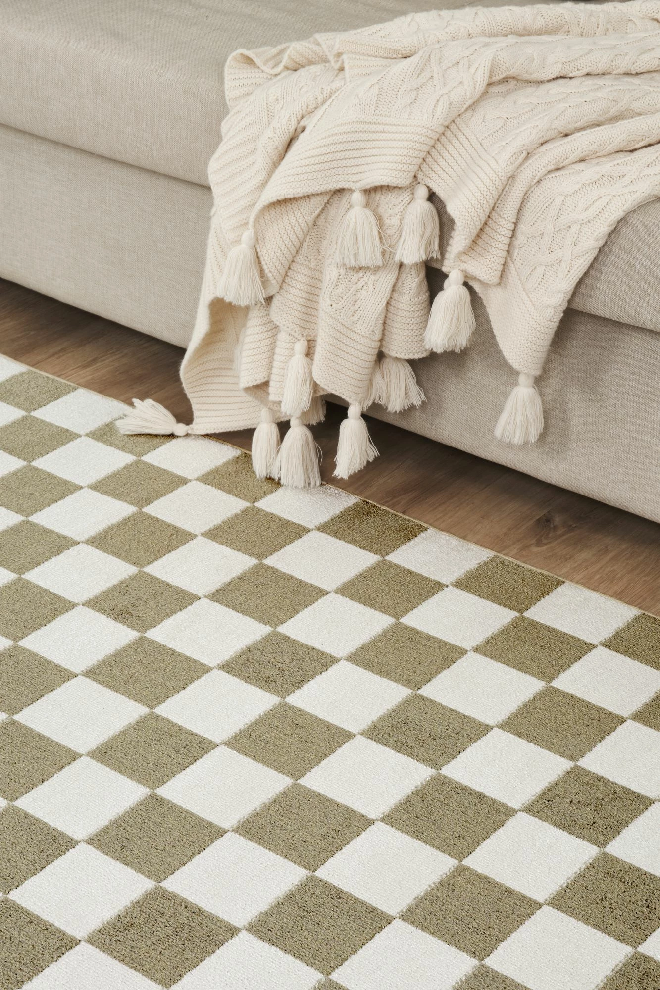 Qilim (80 x 150) Conceptum Hypnose, Damas 4003, krem, ari