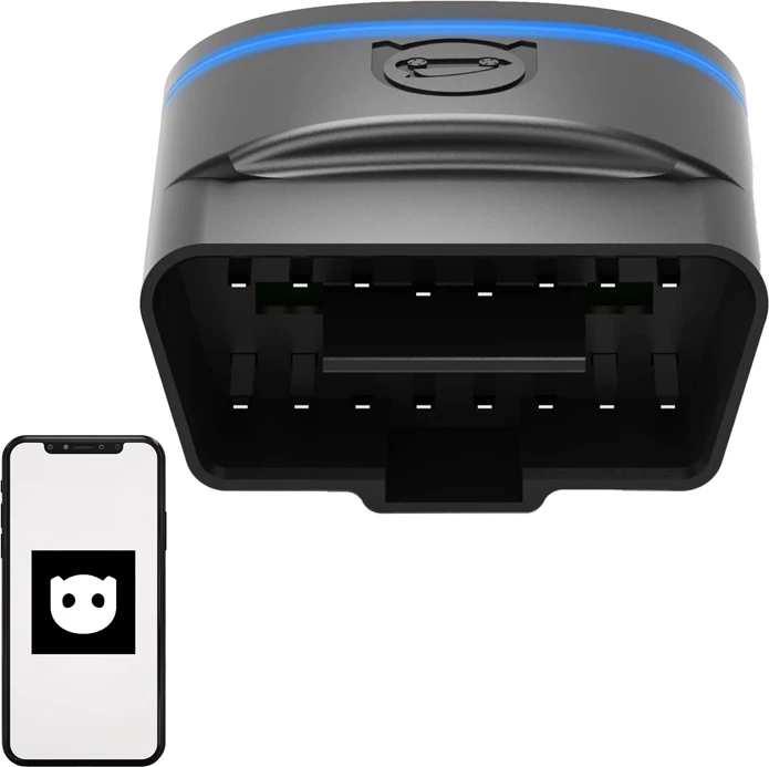 Skaner diagnostik OBD-II, OBDeleven, NextGen P1006, Bluetooth, plan ULTIMATE 12 muaj, për VAG/BMW/Toyota, set me kuti mbrojtëse dhe mbajtës telefoni