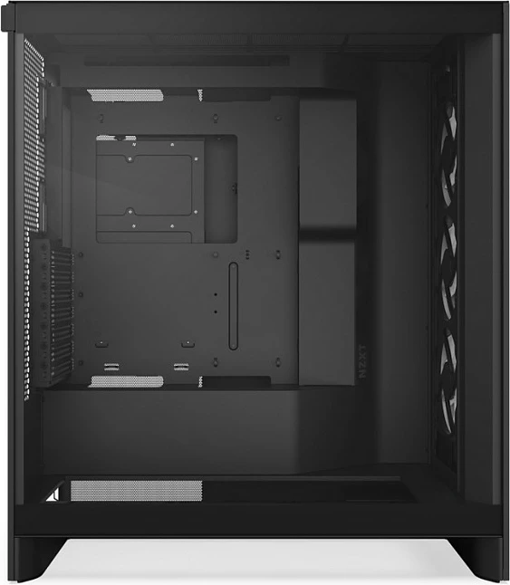 Kasë NZXT H7 Flow RGB, Midi Tower, ATX/EATX/micro ATX/Mini-ITX, Tempered Glass, e zezë