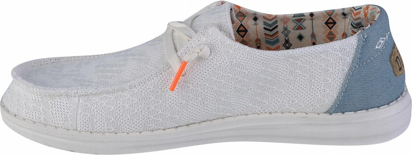 Atlete për femra HEY DUDE Wendy Boho 42 (40054-1KF), të bardha