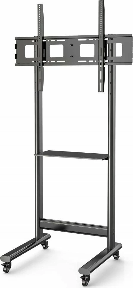 Mbajtëse TV mobile Techly ICA-TR74 50\"-90\", 70 kg, me raft AV, e zezë