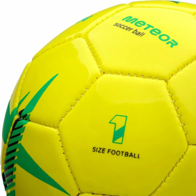 Top futbolli Meteor, i verdhë [Madhësia: Standarde]