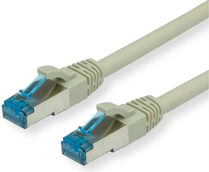 Kabllo rrjeti VALUE 21.99.0859, Cat6a S/FTP, RJ-45 në RJ-45, 0.15 m, gri