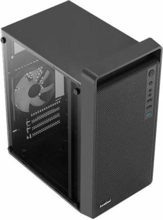 Kuti kompjuteri Aerocool PGS CS-109-G-BK-v1 FRGB, e zezë