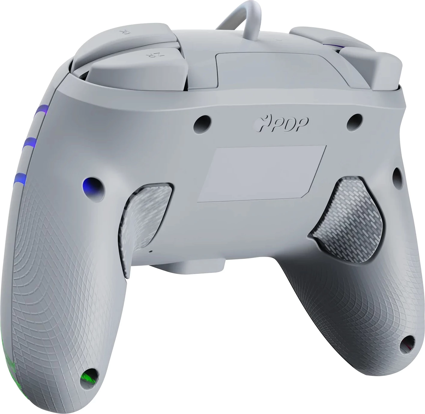 Kontrollor me kabllo PDP Afterglow Wave për Nintendo Switch/Switch OLED, gri