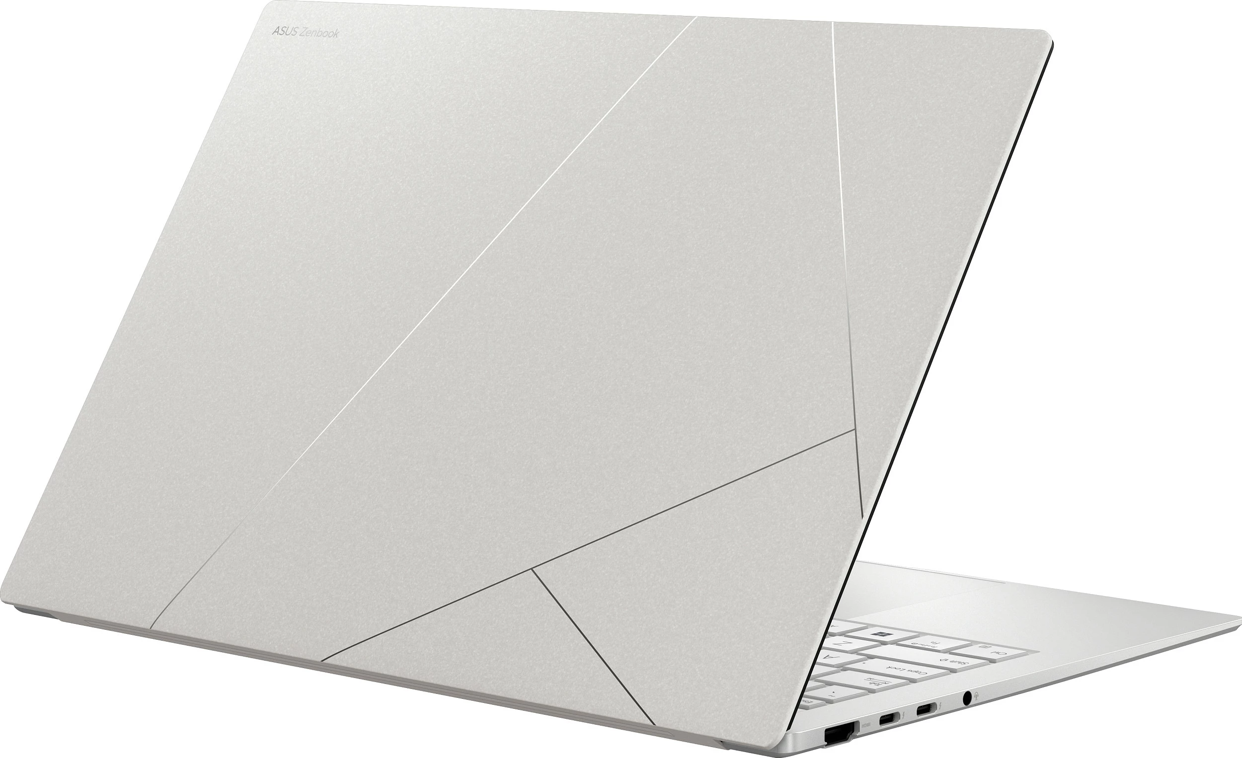 Laptop ASUS Zenbook S14 OLED UX5406SA-PV524W, Core Ultra 7 258V, 32GB RAM Memorje, 1TB SSD, 14" 2880x1800, Scandinavian White